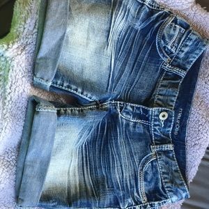 Maurice’s low rise jeans shorts